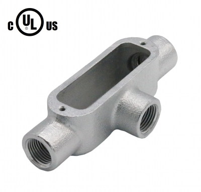 T Type Form 5 Conduit Body Malleable Iron